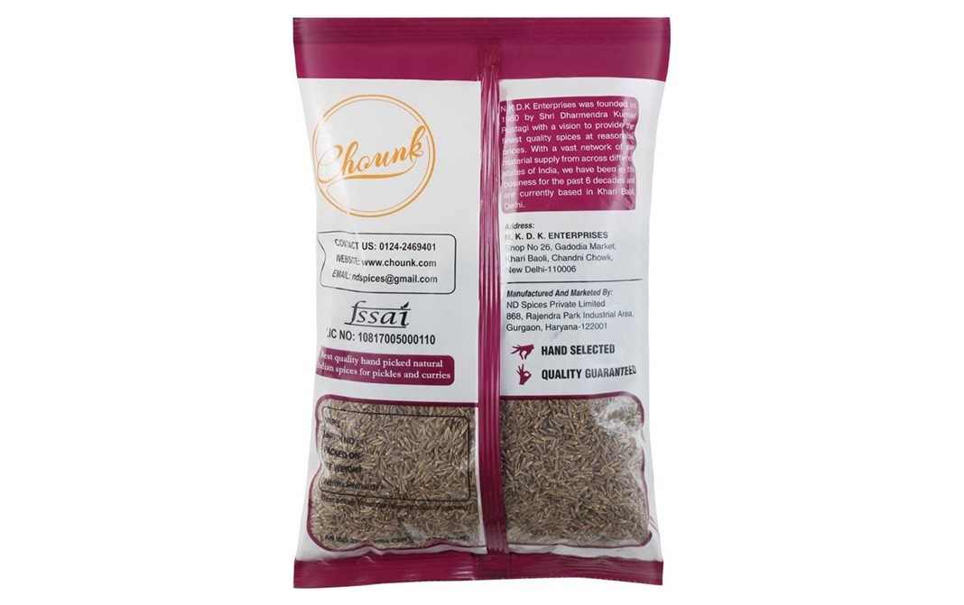 Chounk Jeera Whole    Pack  500 grams